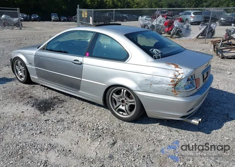 2002 BMW 325Ci from USA, damaged, VIN WBABN33462JW53520